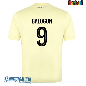 AS Monaco Folarin Balogun #9 Tricou Fotbal Replică 2025-26 Barbati Treilea